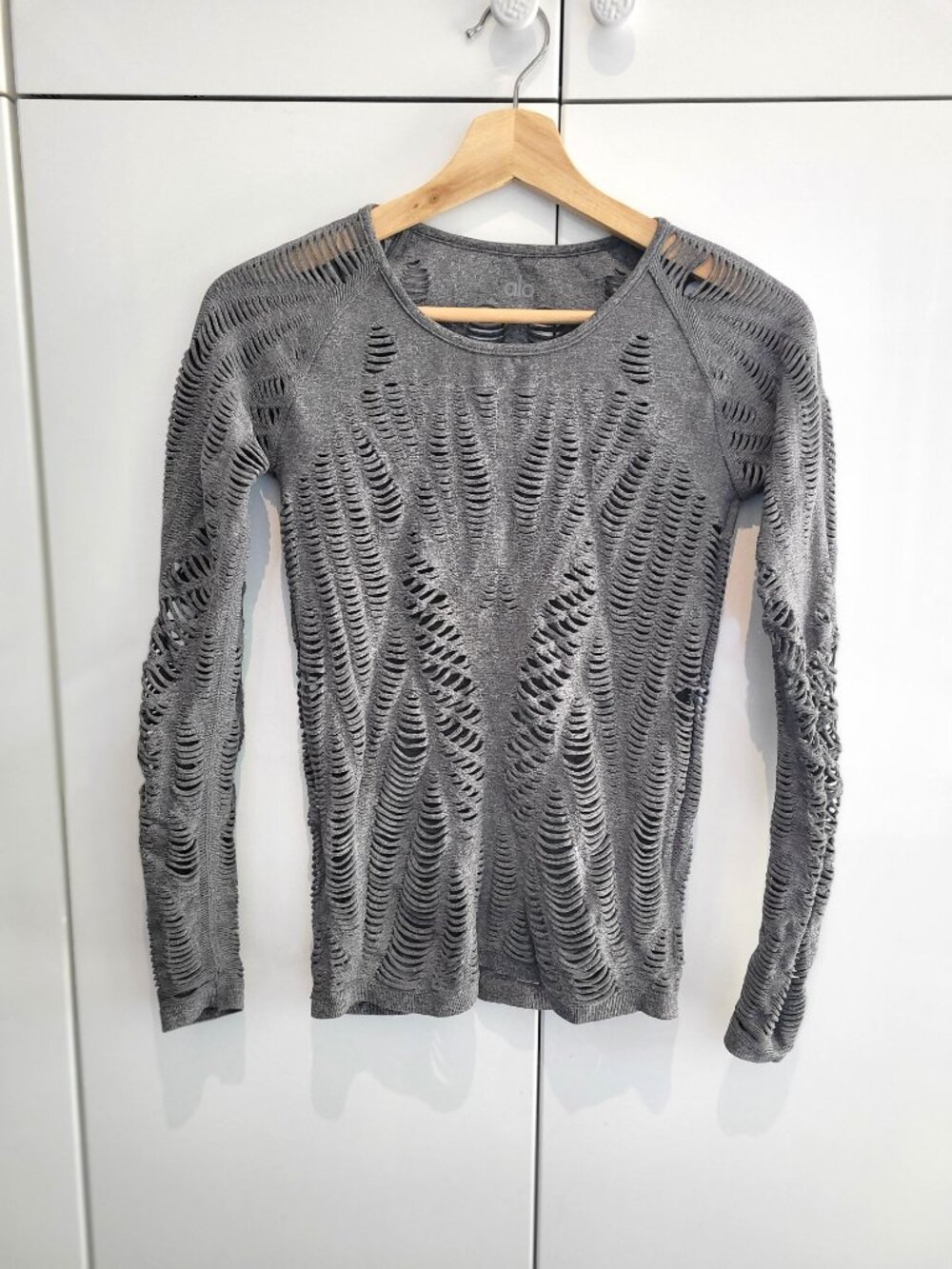 Alo Wanderer Long Sleeve Top Size S